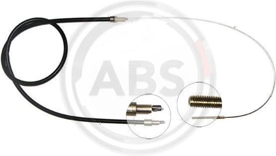 Cable Pull, parking brake K16607