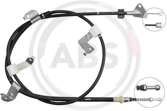 Cable Pull, parking brake K12072