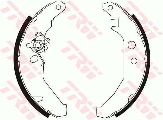 Brake Shoe Set GS8279 - image 2