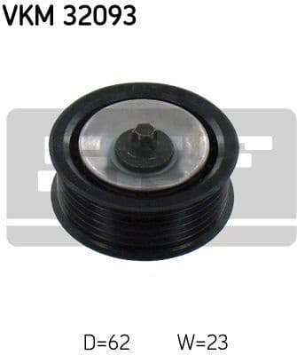 Tensioner belt VKM32093