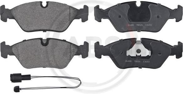 Brake Pad Set, disc brake 36488