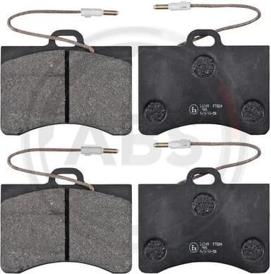 Brake Pad Set, disc brake 36099