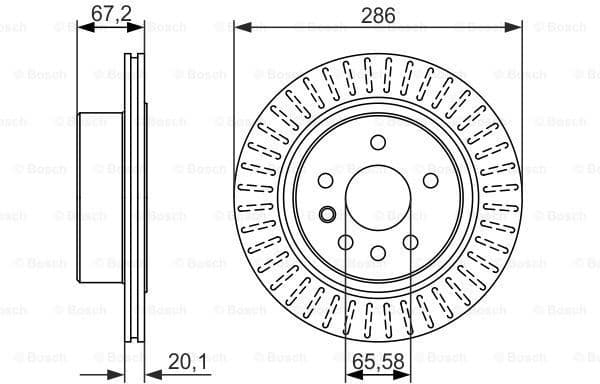 Brake Disc 0986479394