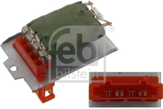 Resistor, interior blower febi Plus 32178
