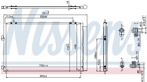 Condenser, air conditioning ** FIRST FIT ** 940349