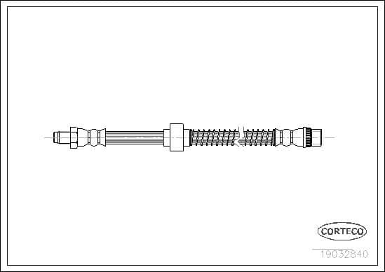 Brake Hose 19032840 - image 2