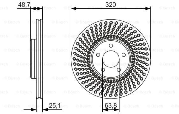 Brake Disc 0986479680 - image 2
