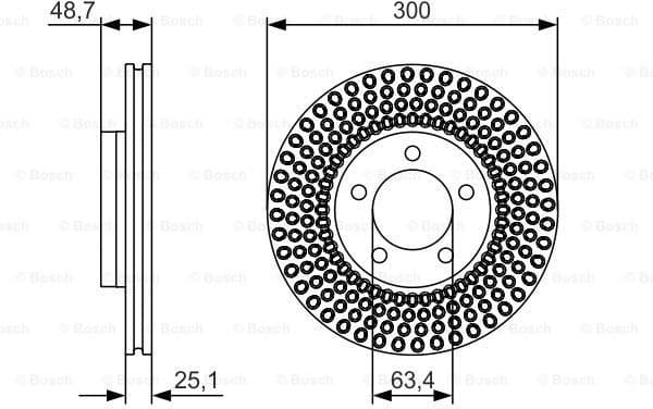 Brake Disc 0986479701 - image 2