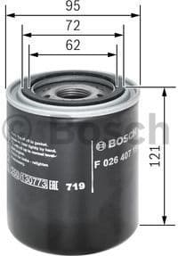 Oil Filter F026407198 - image 5
