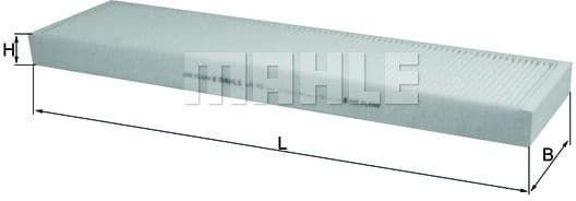 Filter, cabin air LA25 - image 2