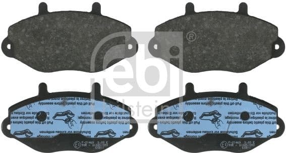 Brake Pad Set, disc brake 16036 - image 2