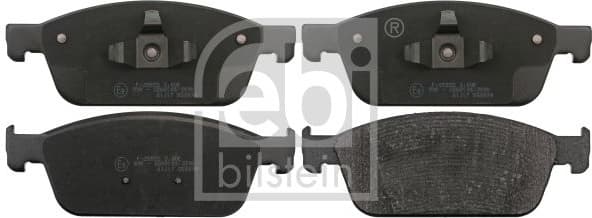 Brake Pad Set, disc brake 116226