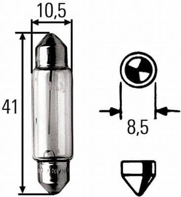 Bulb STANDARD 8GM 002 091-131