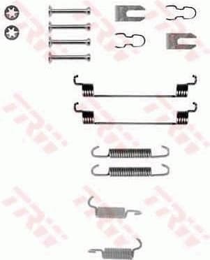 Accessory Kit, brake shoes SFK317