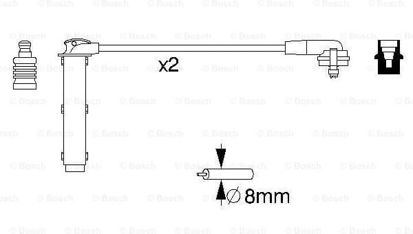 Ignition Cable Kit 0986356833 - image 5