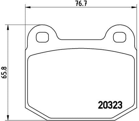 Brake Pad Set, disc brake PRIME LINE P59025