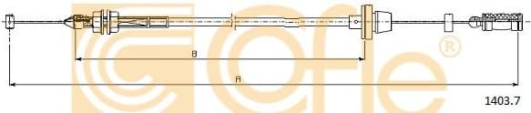 Accelerator Cable 1403.7