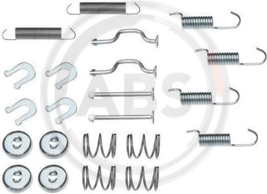 Accessory Kit, parking brake shoes 0810Q