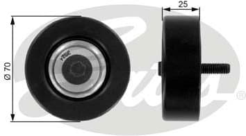 Deflection/Guide Pulley, V-ribbed belt DriveAlign™ T36175