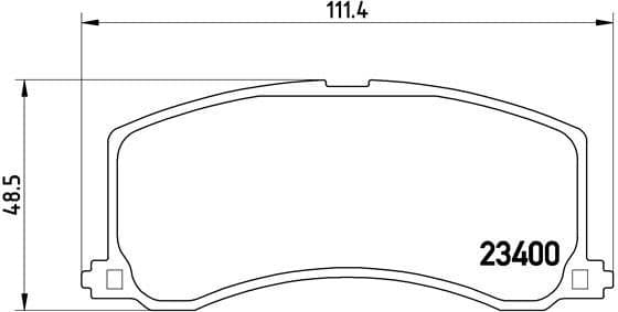 Brake Pad Set, disc brake PRIME LINE P79010