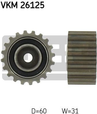 Tensioner belt VKM26125 - image 2