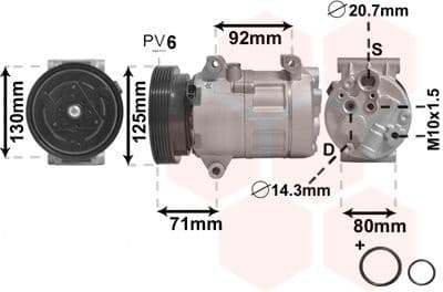 Compressor, air conditioning *** IR PLUS *** 4300K103