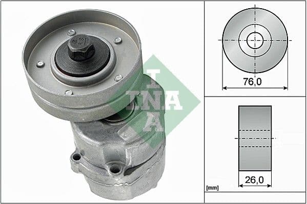 Belt Tensioner, V-ribbed belt 534013530