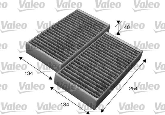 Filter, cabin air VALEO PROTECT 715544