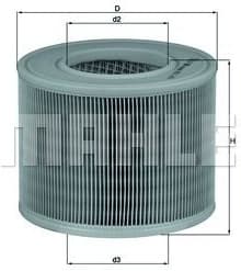 Filter air LX986 - image 2