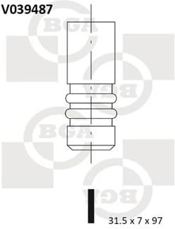 Valve exhaust V039487 - image 2