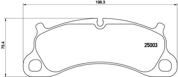 Brake Pad Set, disc brake PRIME LINE P65025