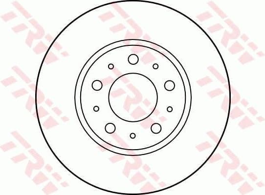 Brake Disc DF2671 - image 2