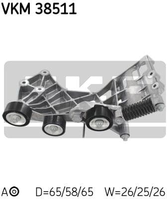 Belt Tensioner, V-ribbed belt VKM 38511