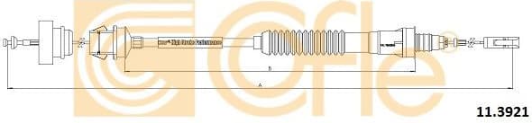 Cable Pull, clutch control 11.3921