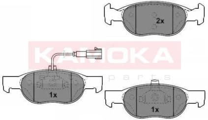 Brake Pad Set, disc brake JQ1012080