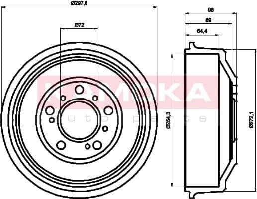 Brake Drum 104017