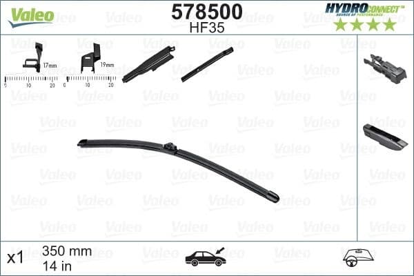Wiper Blade HYDROCONNECT 578500