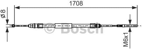 Cable Pull, parking brake 1987477531 - image 2