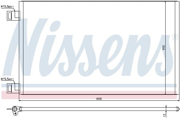 Condenser, air conditioning ** FIRST FIT ** 940184