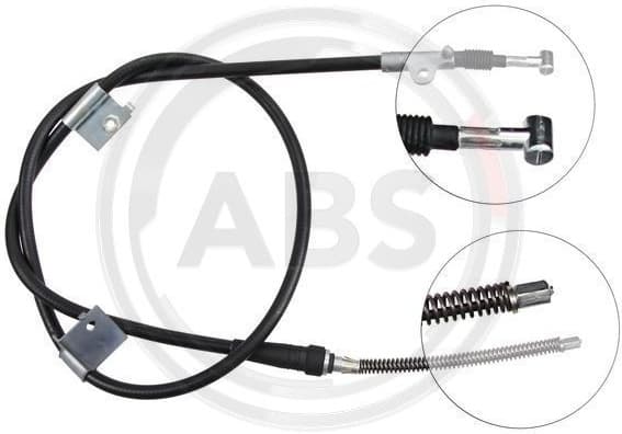 Cable Pull, parking brake K17577