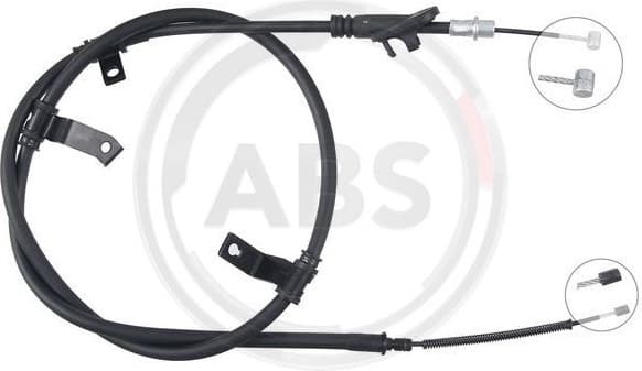Cable Pull, parking brake K19187