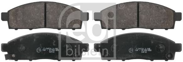 Brake Pad Set, disc brake 16624