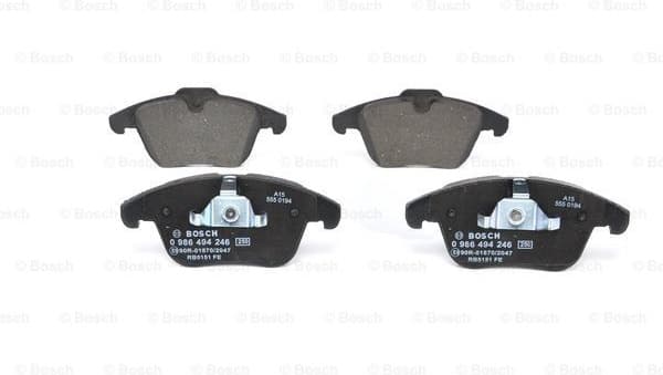 Brake Pad Set, disc brake 0986494246