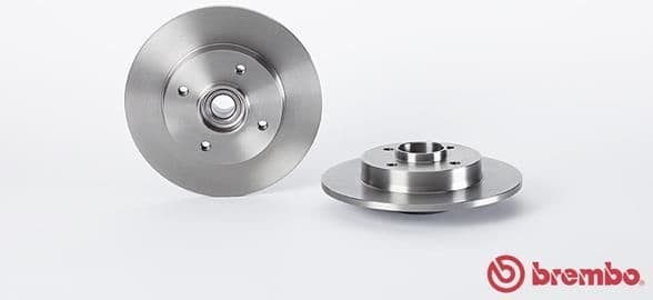 Brake Disc PRIME LINE - With Bearing Kit 08.A858.17 - image 2