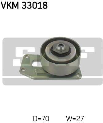 Belt Tensioner, V-ribbed belt VKM 33018