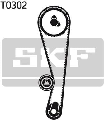 Timing Belt Kit VKMA 96214 - image 2