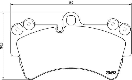 Brake Pad Set, disc brake PRIME LINE P85065