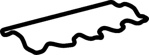 Gasket, cylinder head cover 026242P