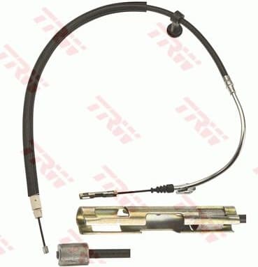 Cable Pull, parking brake GCH693