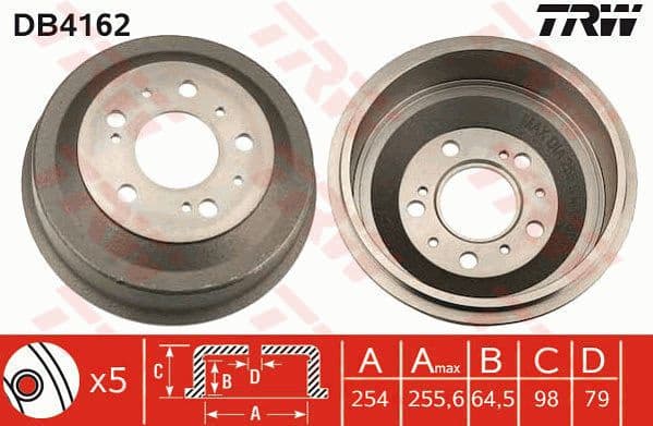 Brake Drum DB4162
